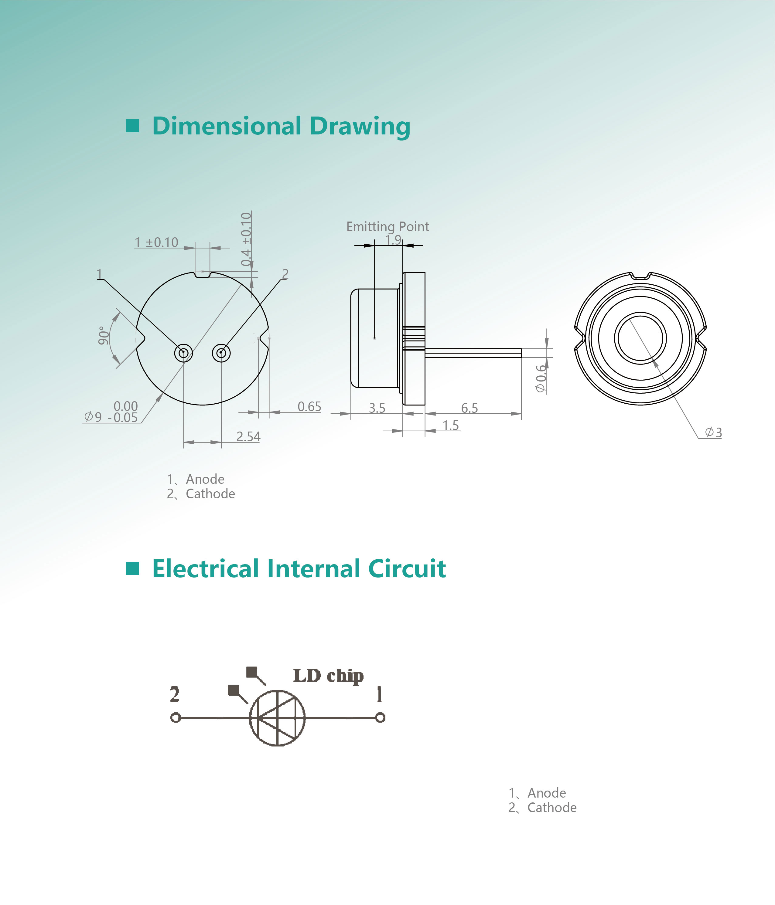808nm-5W-TO9-激光二极管-尺寸图-网站